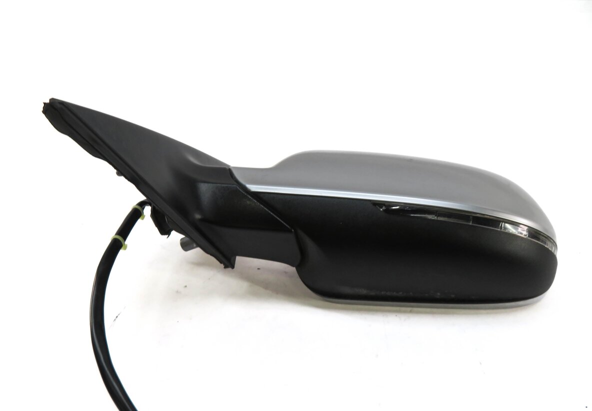 Thumbnail 6: 10-16 AUDI S4 (B8 8K) LEFT MANUAL FOLD HEATED AUTODIM DOOR MIRROR (ALUMINUM)
