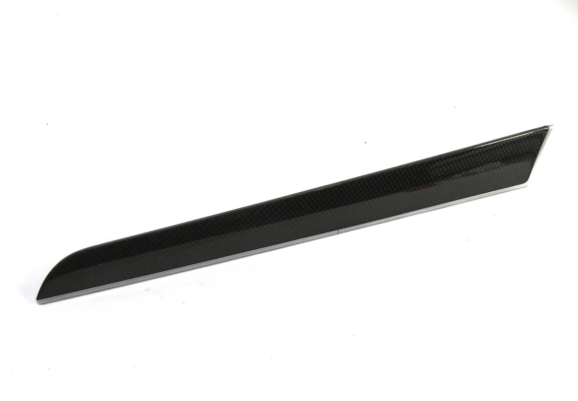 2013 AUDI S4 (B8 8K) RIGHT REAR DOOR PANEL TRIM CARBON FIBER (CARBON ATLAS 5MK)