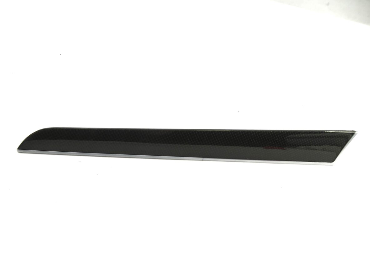 Thumbnail 2: 2013 AUDI S4 (B8 8K) RIGHT REAR DOOR PANEL TRIM CARBON FIBER (CARBON ATLAS 5MK)