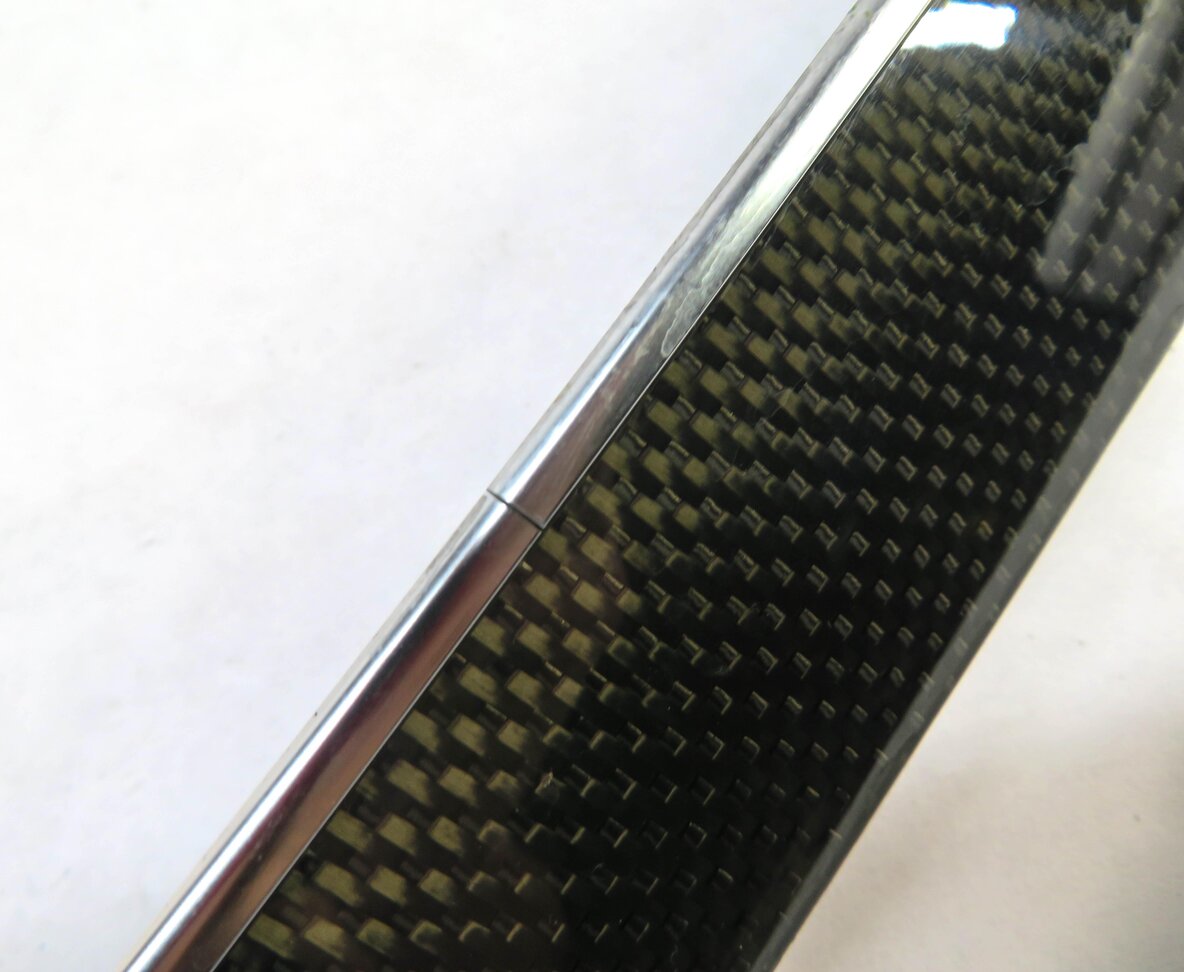 Thumbnail 4: 2013 AUDI S4 (B8 8K) LEFT REAR DOOR PANEL TRIM CARBON FIBER (CARBON ATLAS 5MK)