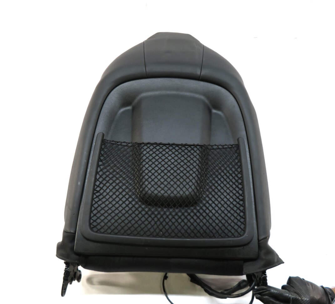 Thumbnail 4: 2013 AUDI S4 (B8 8K) RIGHT PASSENGER UPPER TOP HEATED SPORT SEAT CUSHION (BLACK)