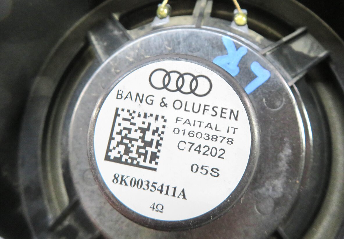 Thumbnail 10: 2013 AUDI S4 (B8 8K) RADIO STEREO BANG & OLUFSEN AUDIO SUB SUBWOOFER SPEAKER SET
