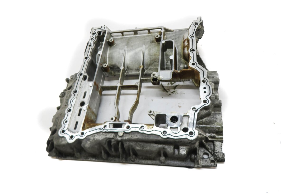 Thumbnail 4: 2013 AUDI S4 (B8 8K) 3.0L CGXC SUPERCHARGED ENGINE UPPER OIL PAN CRADLE