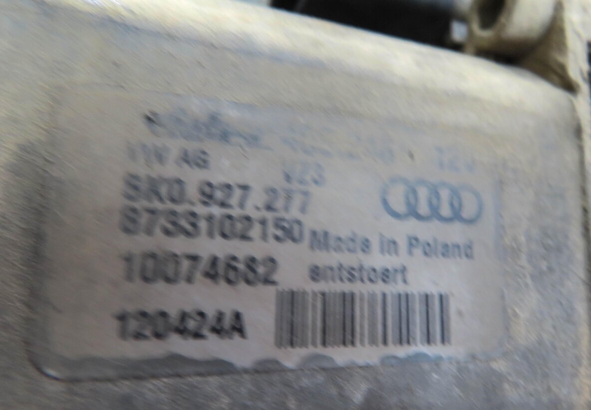 Thumbnail 6: 10-17 AUDI S4 S5 (B8 8K 8T) QUATTRO AWD - MKX MBU LFU - REAR DIFFERENTIAL GEAR