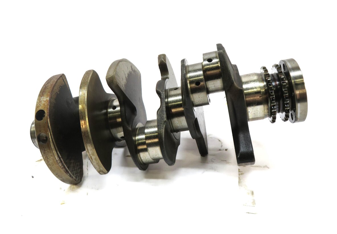 Thumbnail 2: 2013 AUDI S4 (B8 8K) 3.0L CGXC SUPERCHARGED ENGINE CRANKSHAFT CRANK SHAFT