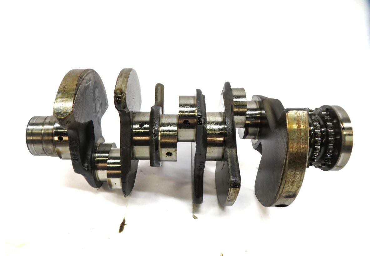 Thumbnail 3: 2013 AUDI S4 (B8 8K) 3.0L CGXC SUPERCHARGED ENGINE CRANKSHAFT CRANK SHAFT