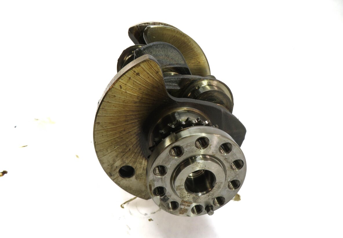 Thumbnail 4: 2013 AUDI S4 (B8 8K) 3.0L CGXC SUPERCHARGED ENGINE CRANKSHAFT CRANK SHAFT