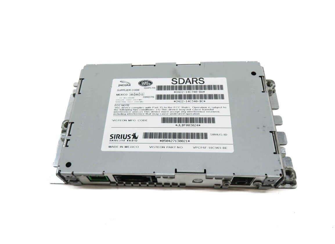 Thumbnail 2: 2012-2013 LR4 RANGE ROVER SPORT EVOQUE (L320 L538) SIRIUS SATELLITE RADIO MODULE