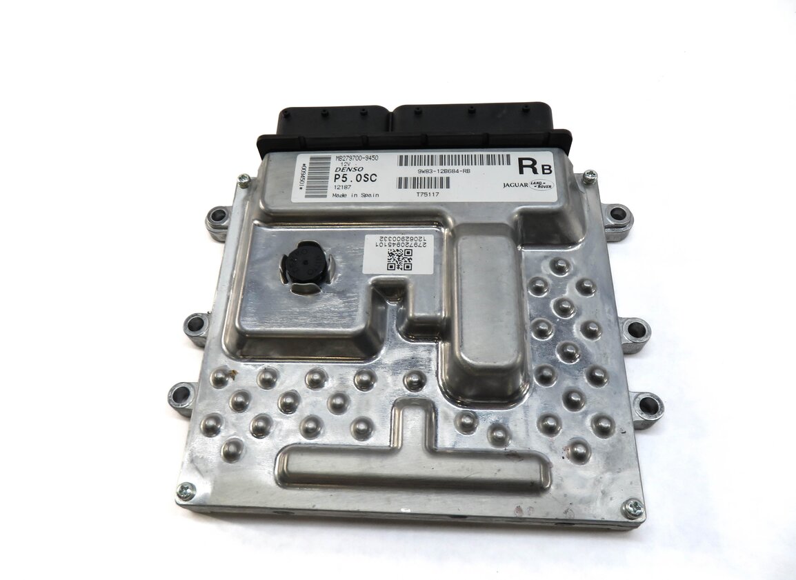 Thumbnail 4: 12-13 RANGE ROVER SPORT (L320) 5.0L SUPERCHARGED ENGINE ECM BCM MODULE KEY SET