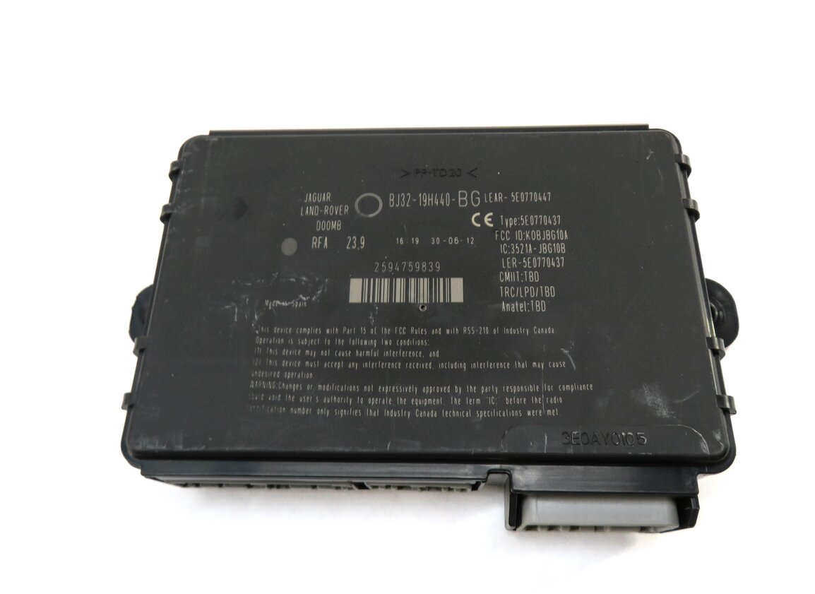 Thumbnail 5: 12-13 RANGE ROVER SPORT (L320) 5.0L SUPERCHARGED ENGINE ECM BCM MODULE KEY SET