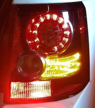 Thumbnail 2: 12-13 RANGE ROVER SPORT (L320) RIGHT PASSENGER REAR TAILLIGHT BRAKE LIGHT LAMP