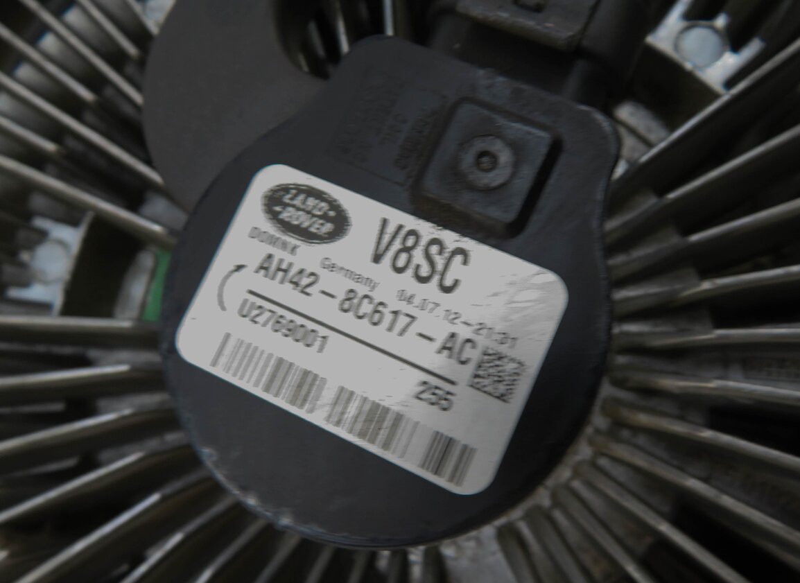Thumbnail 6: 10-18 RANGE ROVER SPORT LR4 (L320 L322 L405 L494) 3.0L 5.0L CLUTCH COOLING FAN
