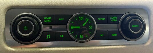 Thumbnail 2: 10-16 LR4 RANGE ROVER SPORT L320 RADIO NAVIGATION PHONE VIDEO CLOCK INFO SWITCH