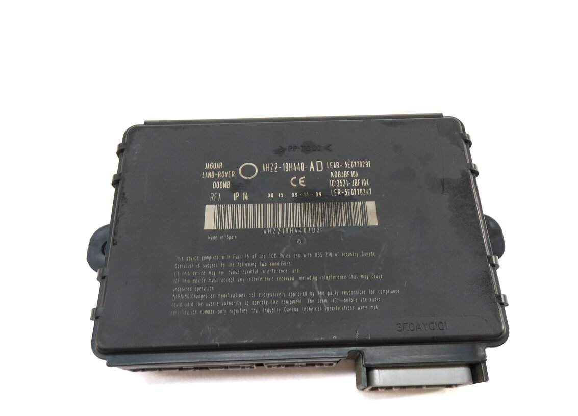 Thumbnail 6: 10-11 RANGE ROVER SPORT L320 KEY 5.0L SUPER ENGINE MODULE SET w/ PASSIVE ENTRY
