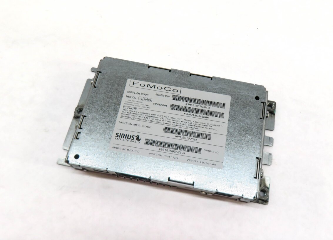 2010 RANGE ROVER SPORT (L320) SIRIUS SATELLITE RADIO CONTROL MODULE 9H4218C963AA