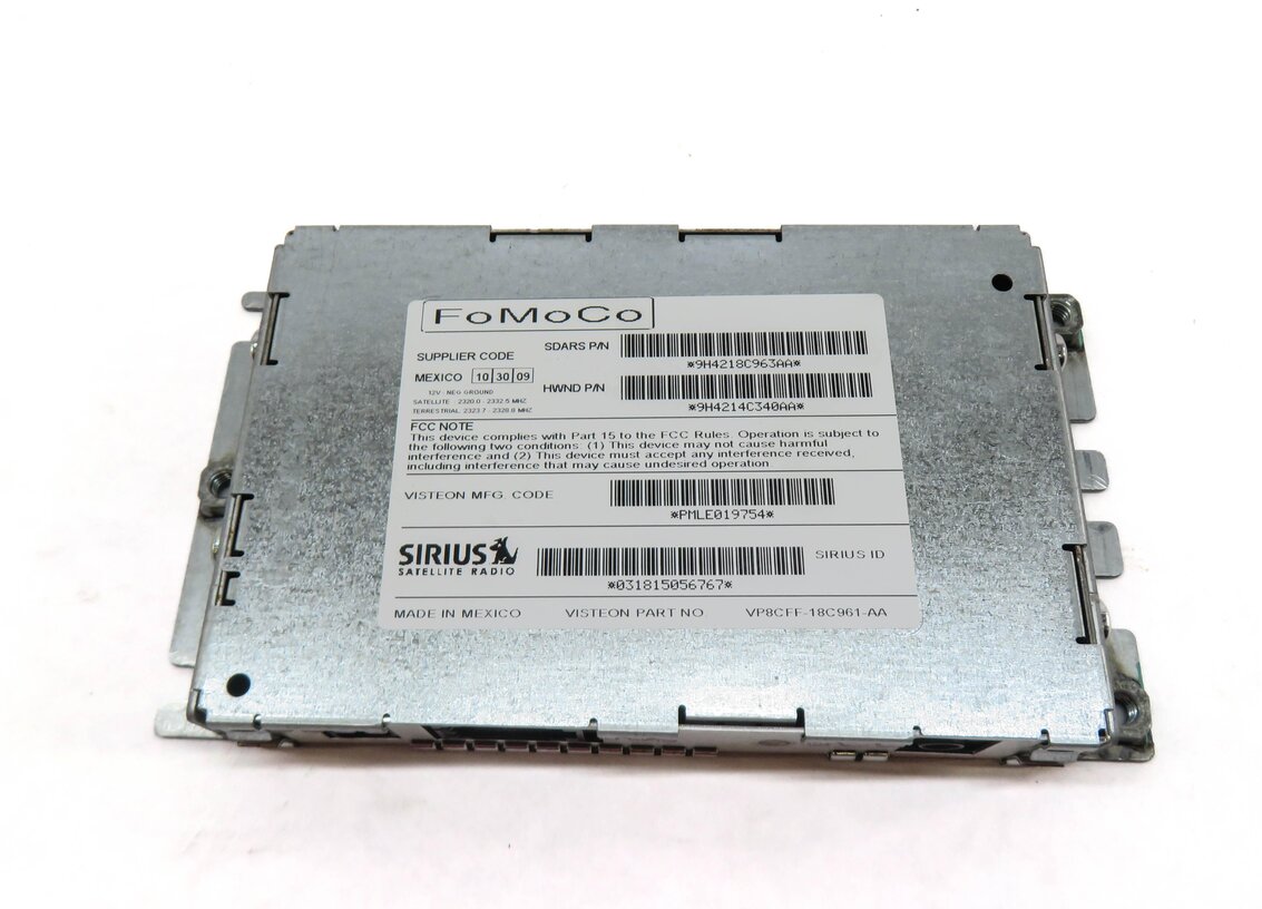 Thumbnail 2: 2010 RANGE ROVER SPORT (L320) SIRIUS SATELLITE RADIO CONTROL MODULE 9H4218C963AA