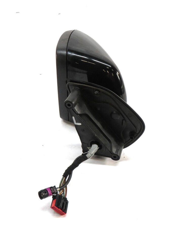 Thumbnail 4: 10-13 LR4 RANGE ROVER SPORT L320 LEFT P-FOLD MEMORY HEATED CAMERA MIRROR (BLACK)