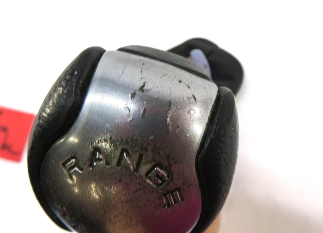 Thumbnail 5: 2010 RANGE ROVER SPORT L320 AUTOMATIC SHIFTER SHIFT KNOB w/ BOOT (BLACK SILVER)