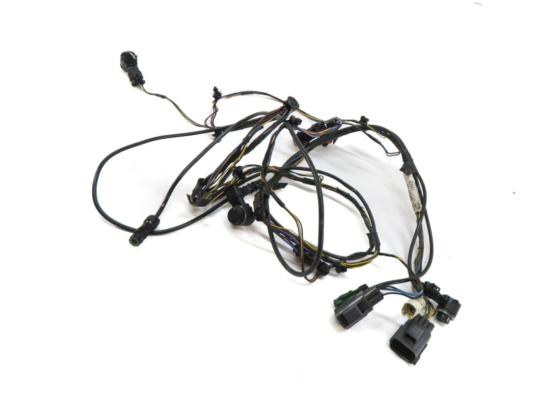 2010 RANGE ROVER SPORT (L320) FRONT PARK ASSIST PDC SENSOR SET/4 w/ WIRE HARNESS