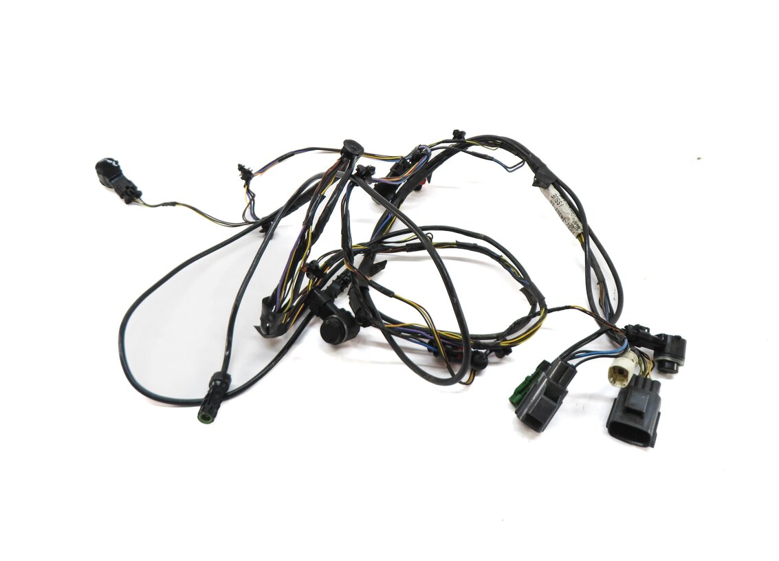 Thumbnail 2: 2010 RANGE ROVER SPORT (L320) FRONT PARK ASSIST PDC SENSOR SET/4 w/ WIRE HARNESS