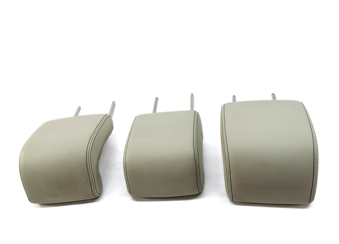 Thumbnail 3: 2010 RANGE ROVER SPORT (L320) REAR LEFT RIGHT CENTER HEADREST SET IVORY LEATHER