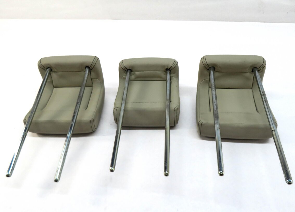 Thumbnail 5: 2010 RANGE ROVER SPORT (L320) REAR LEFT RIGHT CENTER HEADREST SET IVORY LEATHER