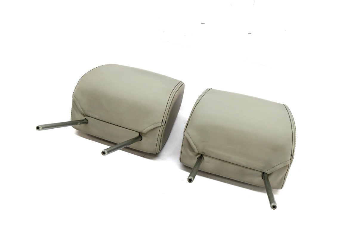 2010 RANGE ROVER SPORT (L320) FRONT LEFT & RIGHT HEADREST SET/2 (IVORY LEATHER)
