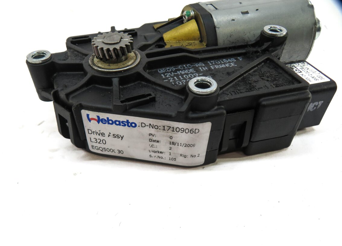 Thumbnail 4: 06-13 RANGE ROVER SPORT (L320) POWER SUNROOF MOTOR SUN ROOF WINDOW ADJUST MOTOR