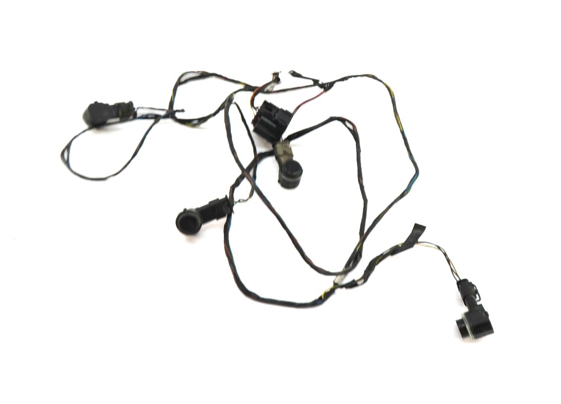 2010 RANGE ROVER SPORT L320 REAR PARK ASSIST PDC SENSOR SET/4 w/ HARNESS (BLACK)