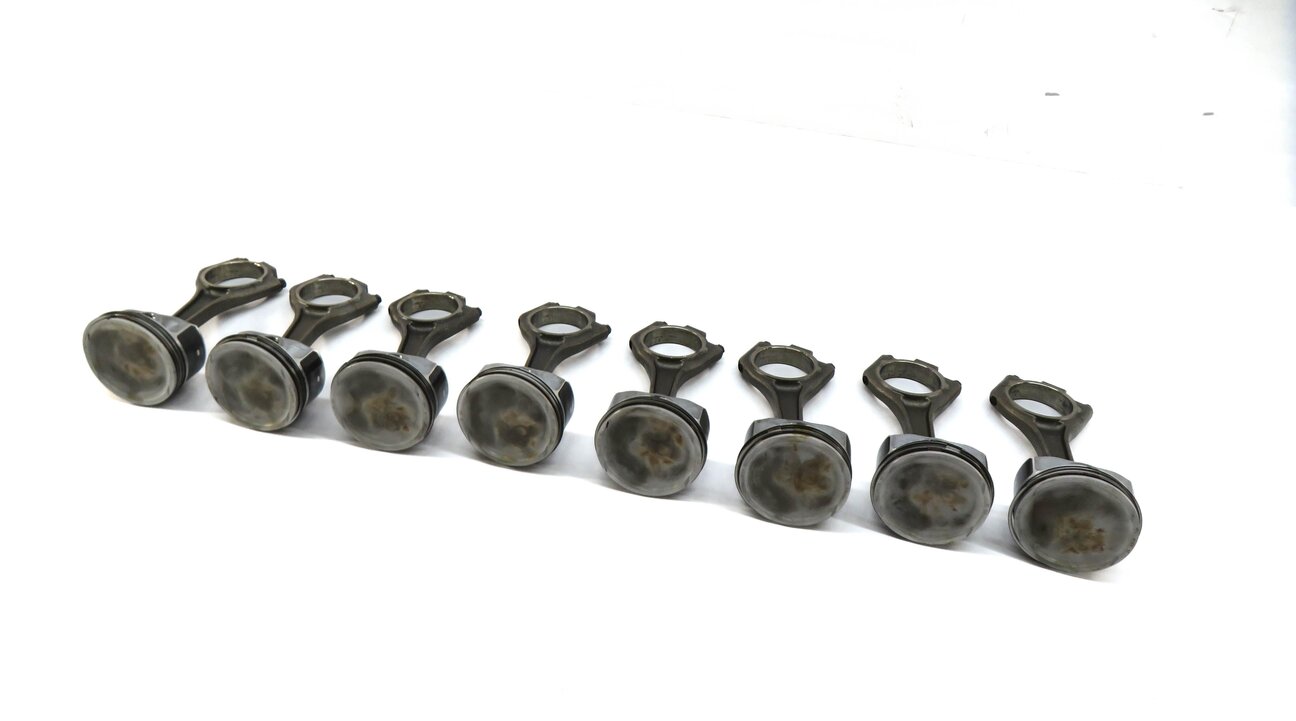 2010 RANGE ROVER SPORT (L320) 5.0L SUPER SUPERCHARGED ENGINE PISTON & ROD SET/8