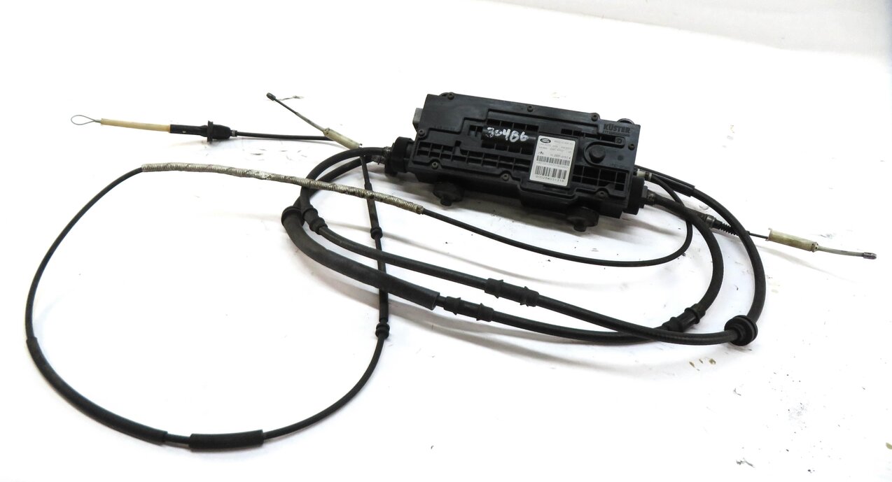 2010 RANGE ROVER SPORT (L320) EMERGENCY HILL PARKING BRAKE ACTUATOR w/ CABLES