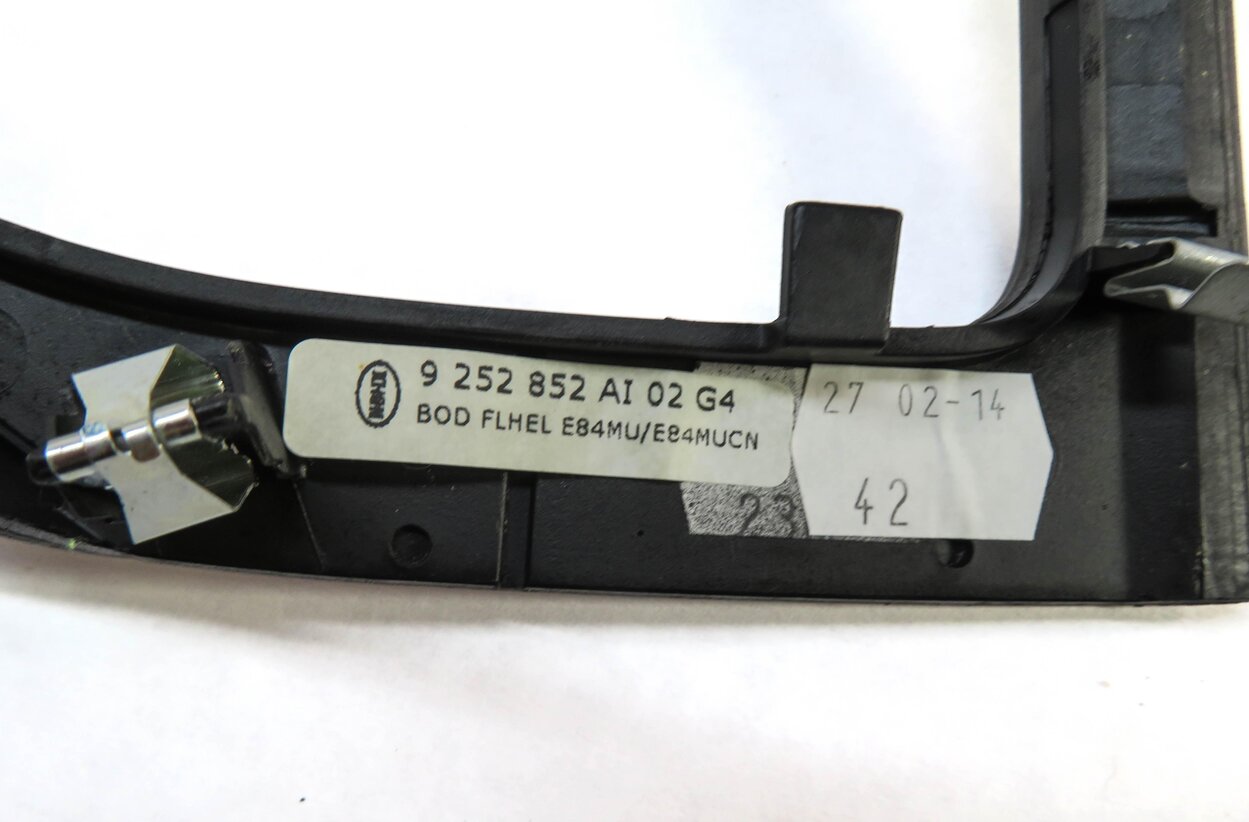 Thumbnail 11: 2015 BMW X1 (E84) DASH DOOR CONSOLE WOOD GRAIN TRIM SET (FINELINE LIGHT WOOD)