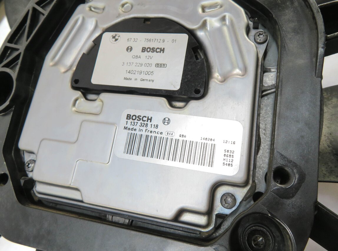 Thumbnail 6: 07-16 BMW 135i 335i X1 Z4 (E84 E87 E90 E89) 600 WATT RADIATOR COOLING FAN MOTOR
