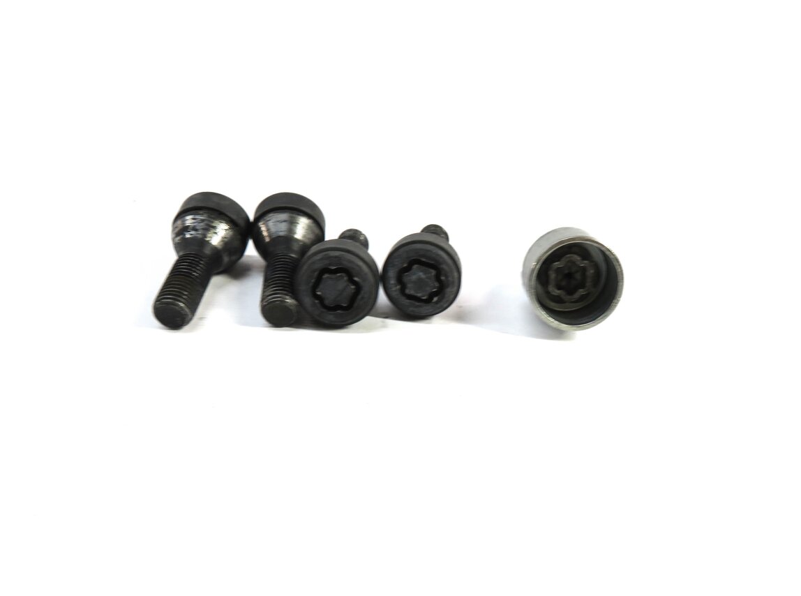Thumbnail 3: 2015 BMW X1 (E84) LUG NUT WHEEL BOLT LOCK & KEY SET