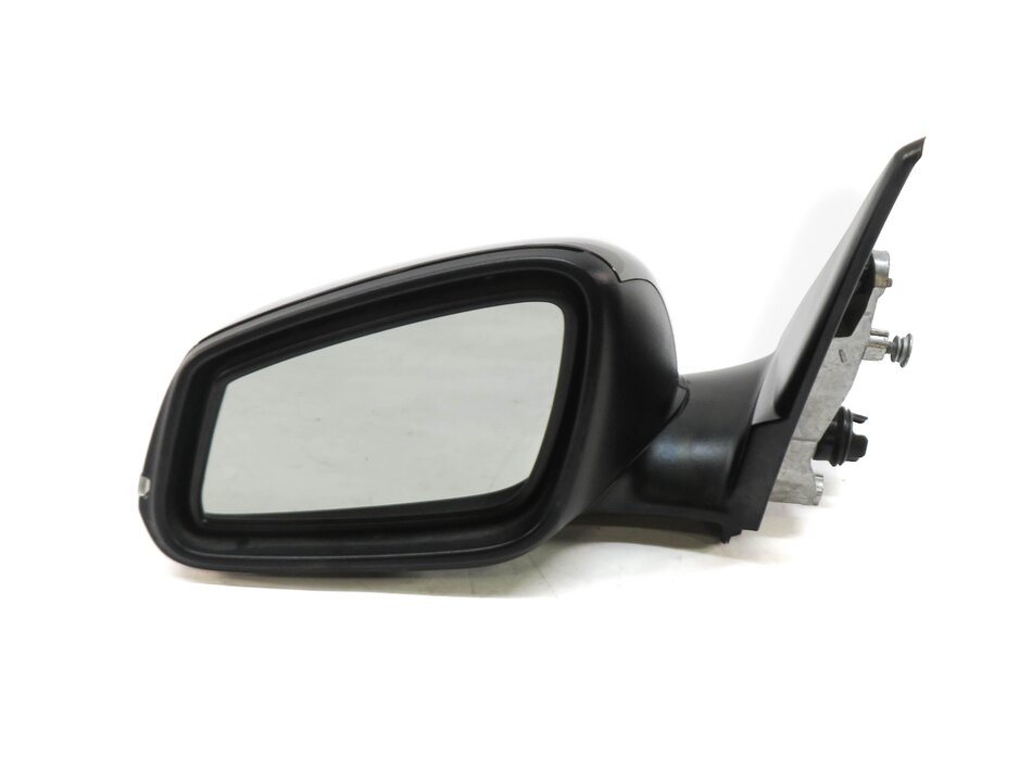 2013-2015 BMW X1 (E84) LEFT DRIVER P-FOLD AUTODIM MEMORY DOOR MIRROR (BLACK)
