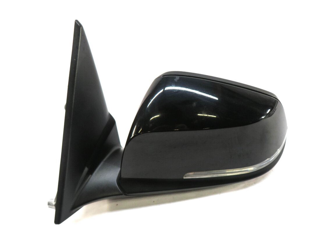 Thumbnail 5: 2013-2015 BMW X1 (E84) LEFT DRIVER P-FOLD AUTODIM MEMORY DOOR MIRROR (BLACK)
