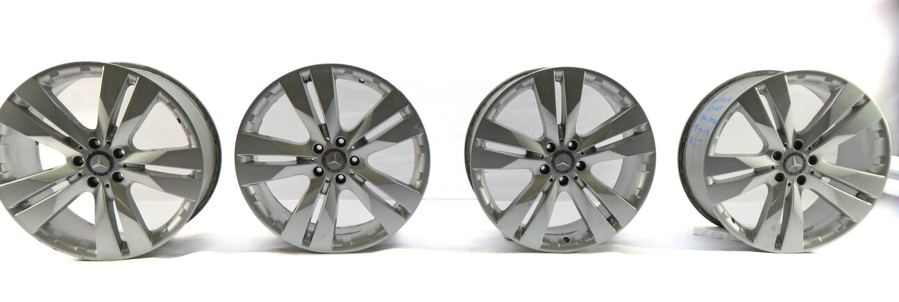 Thumbnail 2: 10-12 MERCEDES GL350 GL450 (X164) 20x8.5 ALUMINUM 5-SPLIT SPOKE WHEEL RIM SET