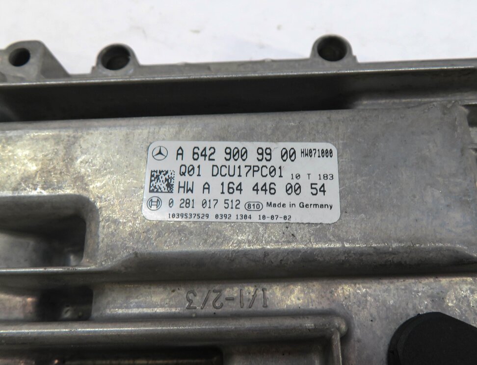 Thumbnail 4: 2009-2012 MERCEDES GL350 R320 (X164 W251) 3.0L OM642 DIESEL EMISSIONS DEF MODULE