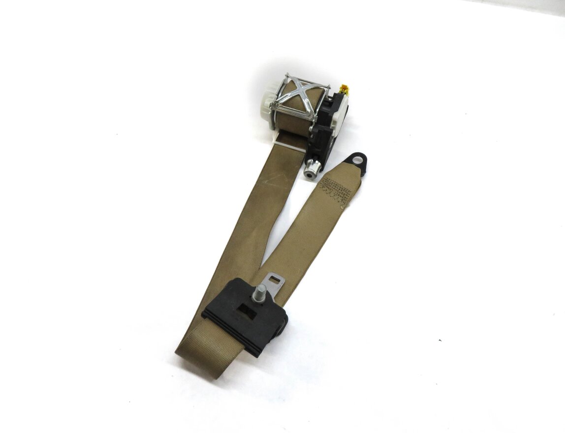 2011 MERCEDES GL350 (X164) LEFT REAR 2nd ROW SEAT SEATBELT RETRACTOR (BEIGE)