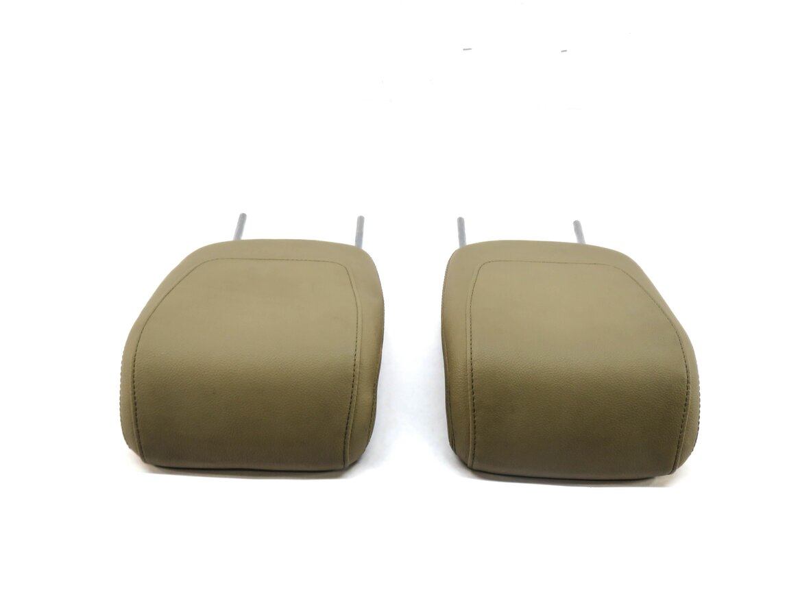 Thumbnail 3: 2011 MERCEDES GL350 (X164) REAR 3rd THIRD ROW SEAT HEADREST SET (BROWN 154A)