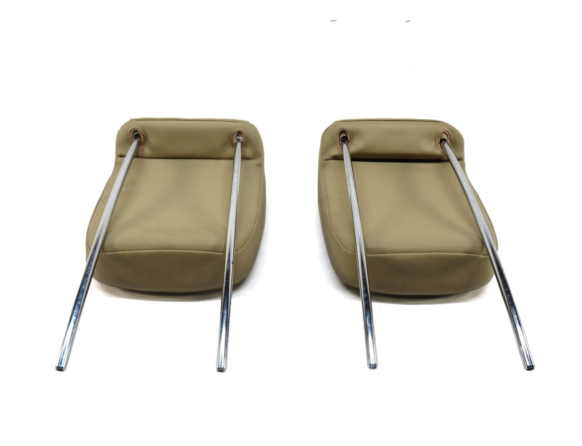 Thumbnail 5: 2011 MERCEDES GL350 (X164) REAR 3rd THIRD ROW SEAT HEADREST SET (BROWN 154A)