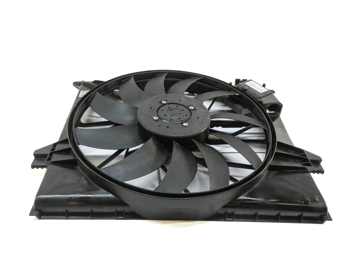 Thumbnail 2: 2007-2012 MERCEDES GL ML R CLASS (X164 W164 W251) RADIATOR COOLING FAN w/ SHROUD