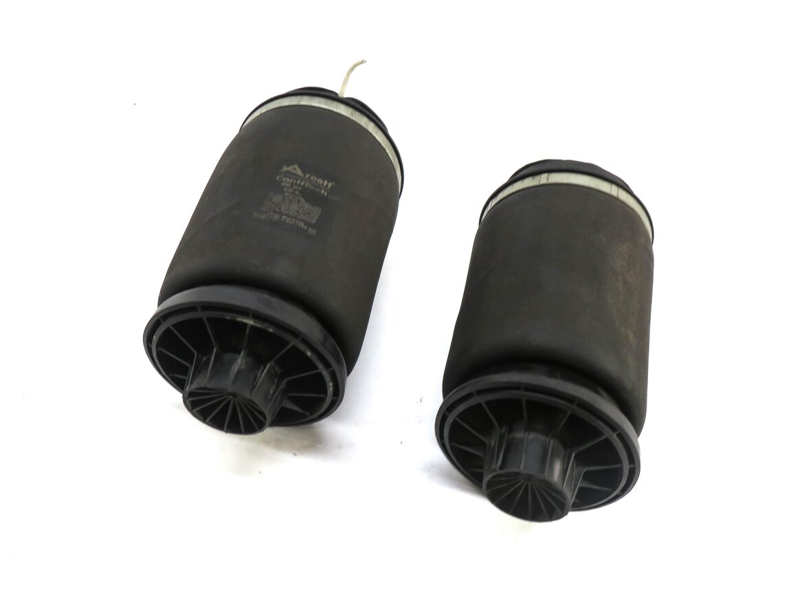 2011 MERCEDES GL350 (X164) LEFT & RIGHT REAR AIR SUSEPNSION AIR SPRING SET-2