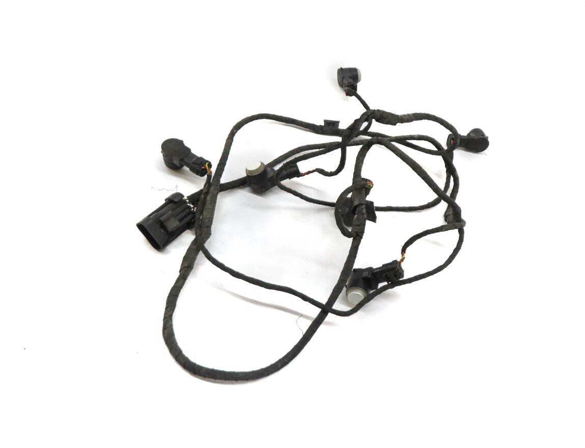 2011 MERCEDES GL350 (X164) REAR PDC PARK SENSOR SET w/ HARNESS (DIAMOND WHITE)