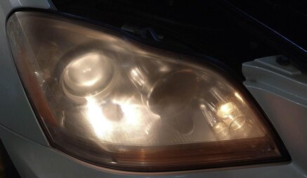 Thumbnail 2: 2011-2012 MERCEDES GL350 GL450 (X164) RIGHT FRONT HALOGEN HEADLIGHT LIGHT LAMP