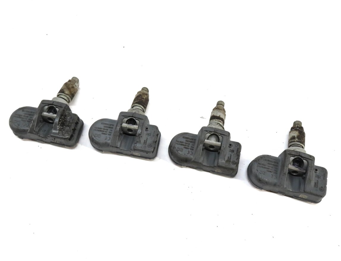 2011 MERCEDES GL350 (X164) TPMS TIRE AIR PRESSURE SENSOR SET-4