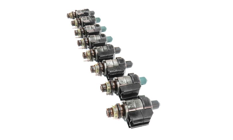 Thumbnail 3: 04-18 MERCEDES C CL E GL G ML S SLK 722.9 TRANSMISSION VALVE BODY SOLENOID SET-8