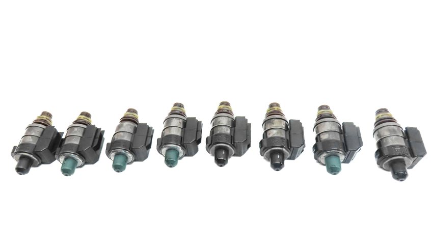 Thumbnail 5: 04-18 MERCEDES C CL E GL G ML S SLK 722.9 TRANSMISSION VALVE BODY SOLENOID SET-8