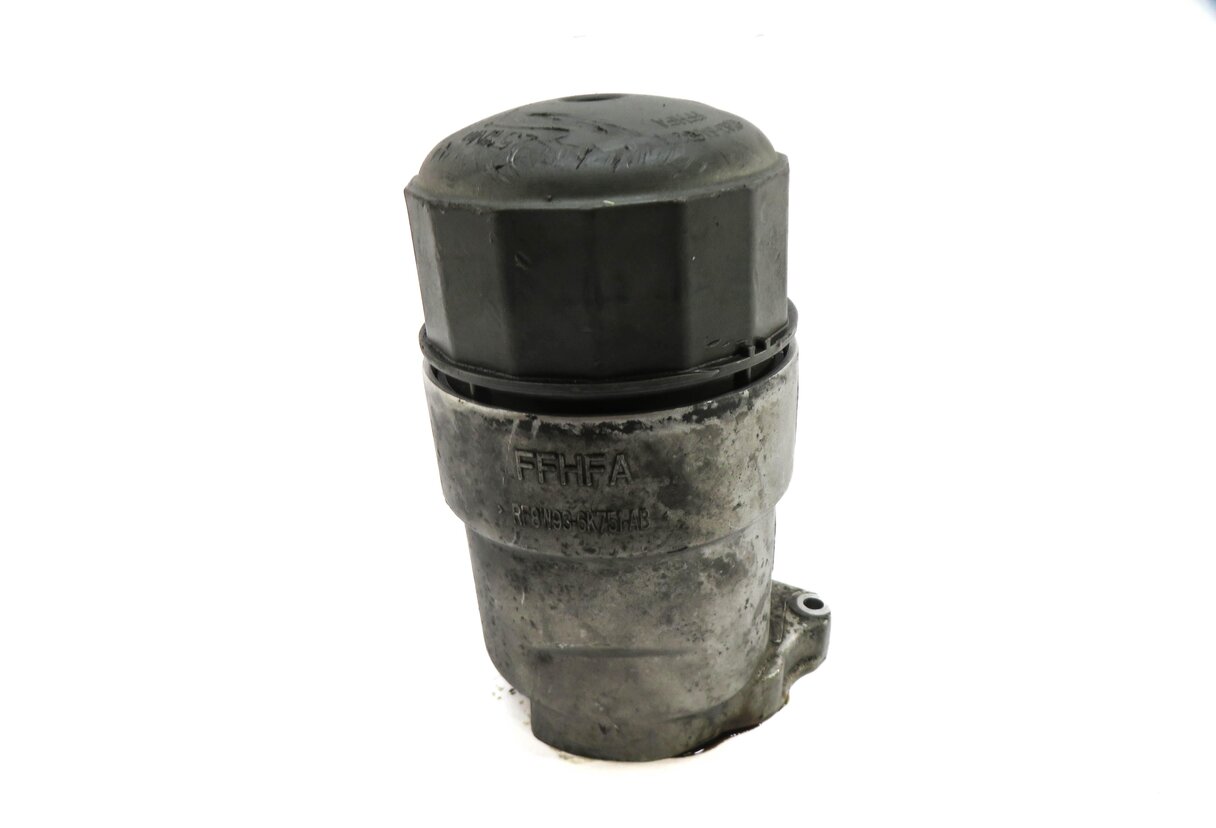 Thumbnail 2: 2014 RANGE ROVER (L405) 5.0L SUPERCHARGED ENGINE OIL FILTER HOUSING w/ CAP