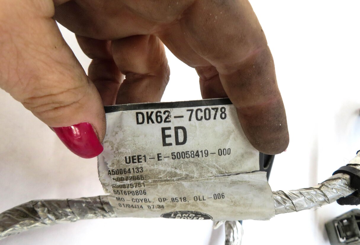 Thumbnail 4: 2014 RANGE ROVER (L405) SUPERCHARGED ENGINE TRANSMISSION WIRE WIRING HARNESS